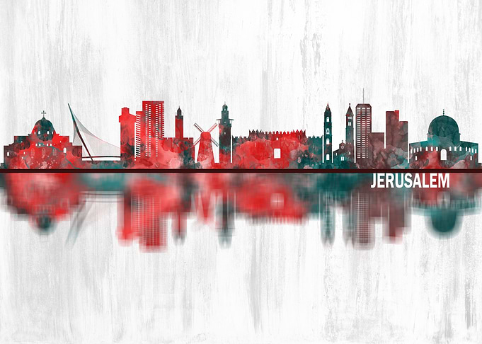 Jerusalem Israel Skyline