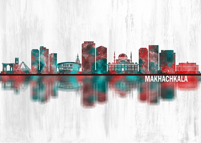Makhachkala Russia Skyline