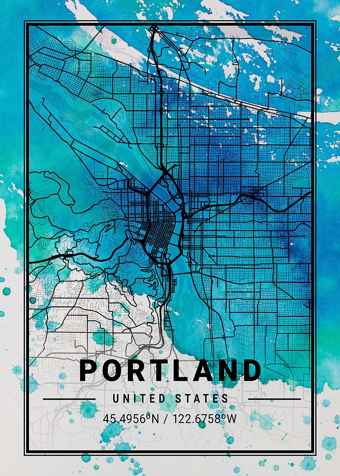 Portland Antlia Watercolor
