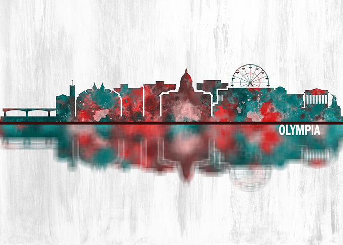Olympia Washington Skyline