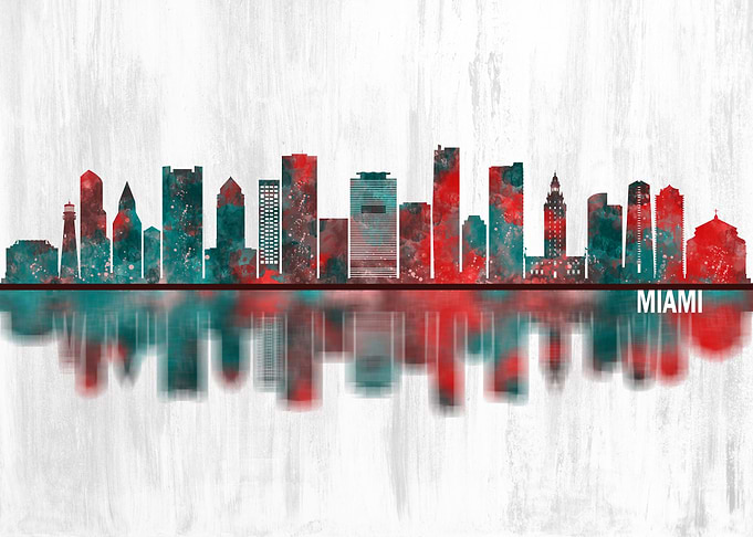 Miami Florida Skyline