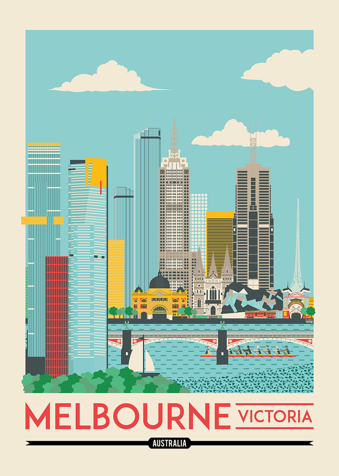 Melbourne Cityscape