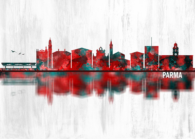 Parma Italy Skyline