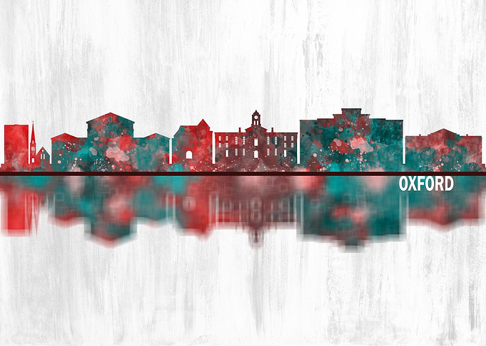 Oxford Mississippi Skyline