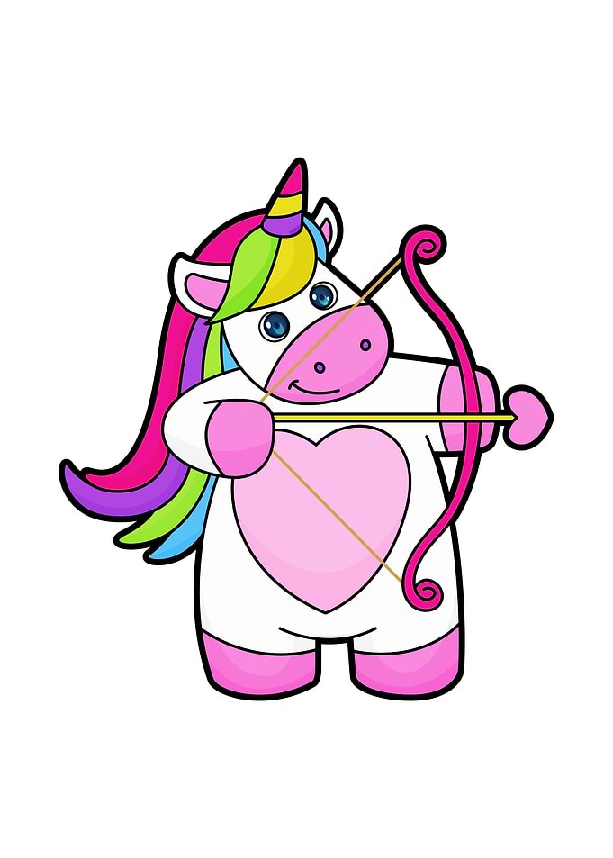 Unicorn Warrior Bow Arrow