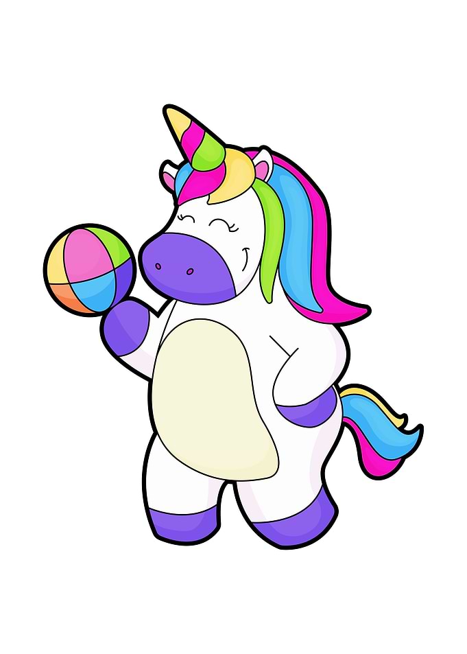 Unicorn Volleyball Sports