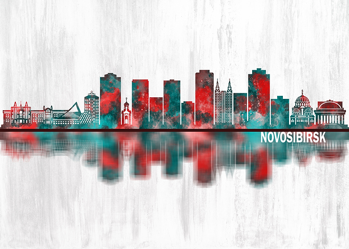 Novosibirsk Russia Skyline