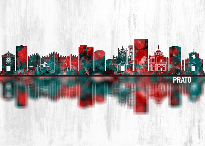 Prato Italy Skyline