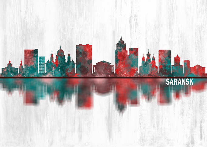 Saransk Russia Skyline