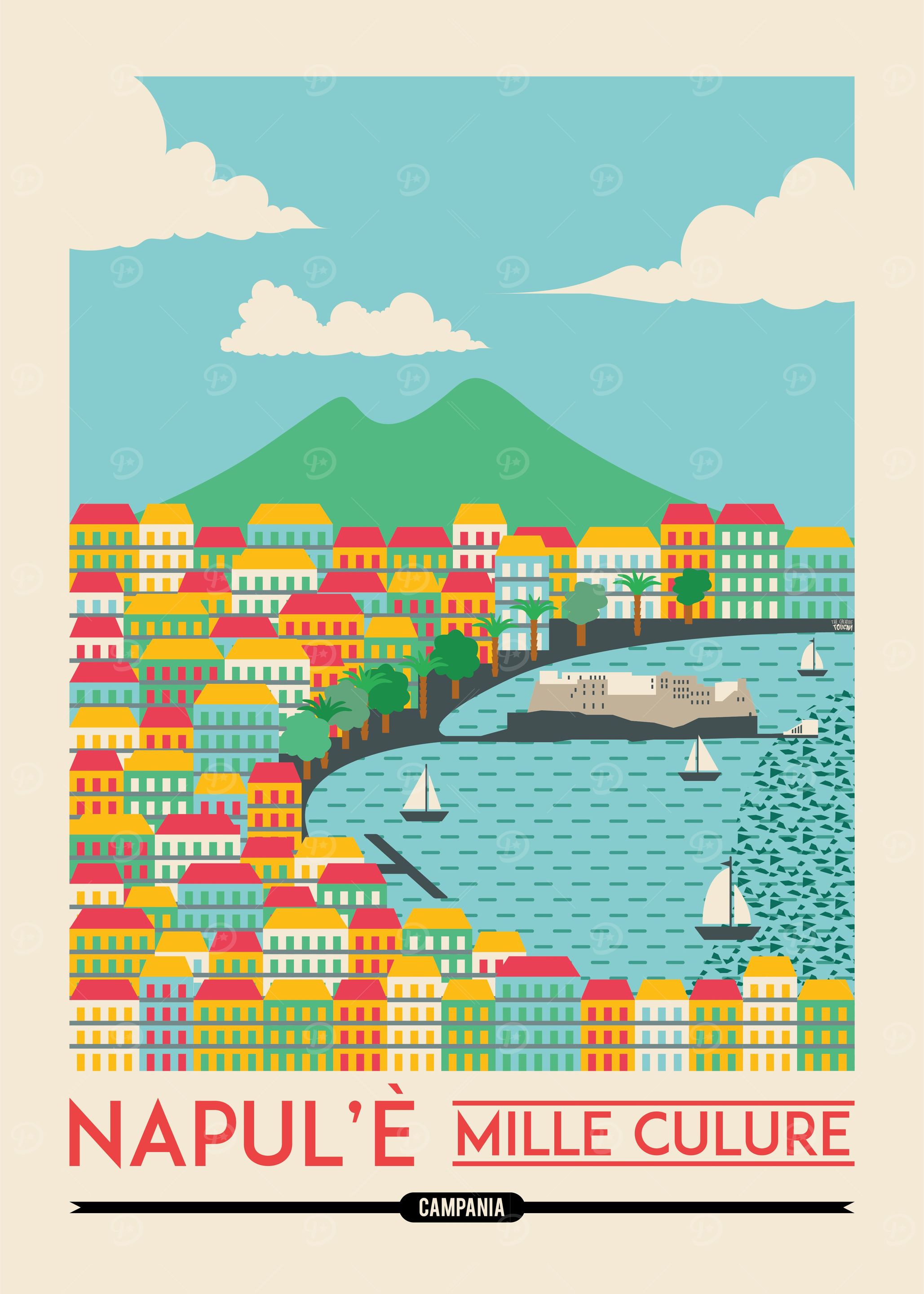 Naples Cityscape