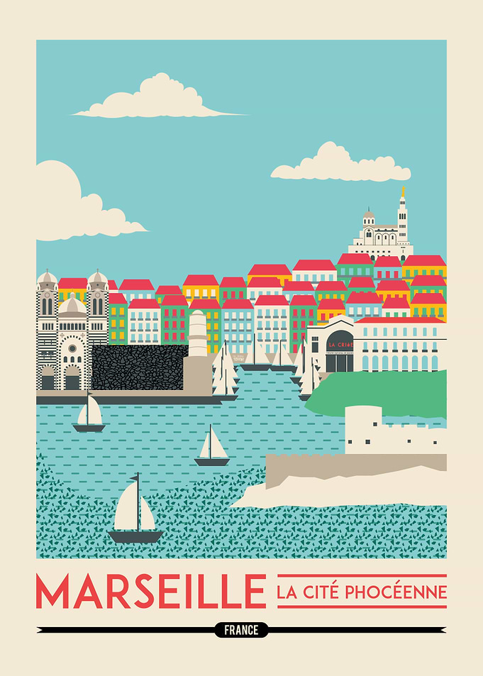 Marseille Cityscape