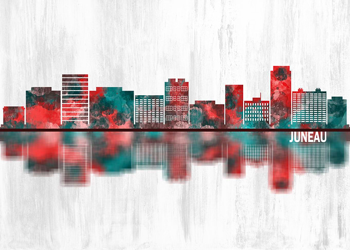 Juneau USA Skyline