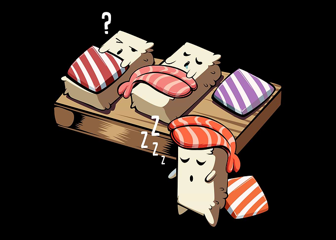 Nigiri Sushi Sleepwalking