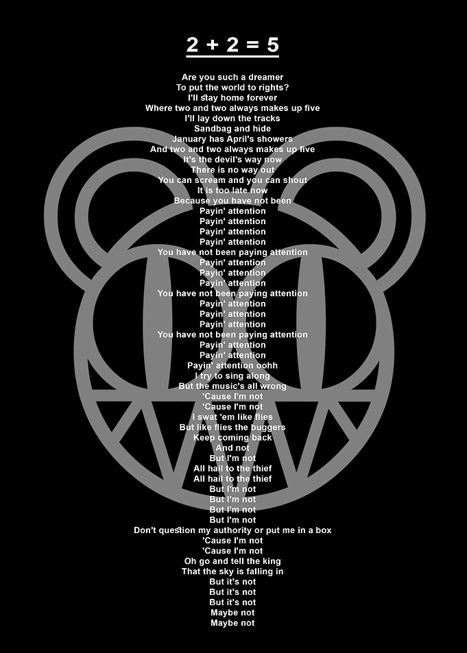 Lyric Radiohead