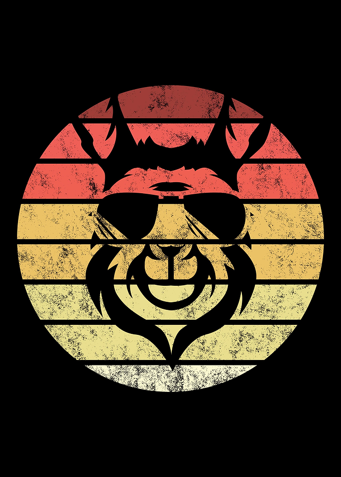 Llama Retro Vintage