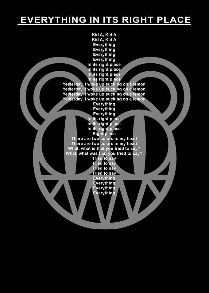 Lyric Radiohead