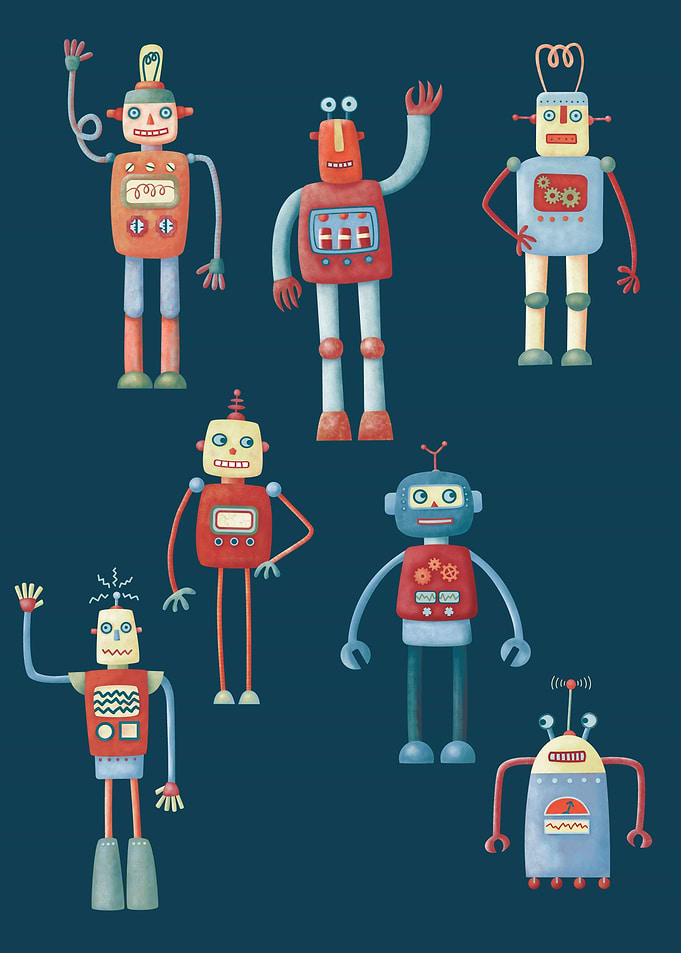 Retro Robots