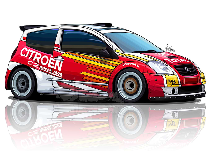 Citroen S1600 JWRC Artwork