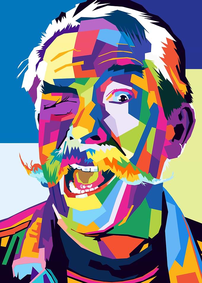 Andy gotts colorful art