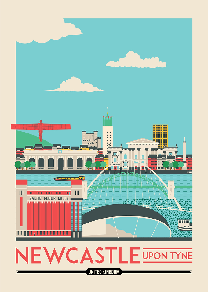 Newcastle Cityscape