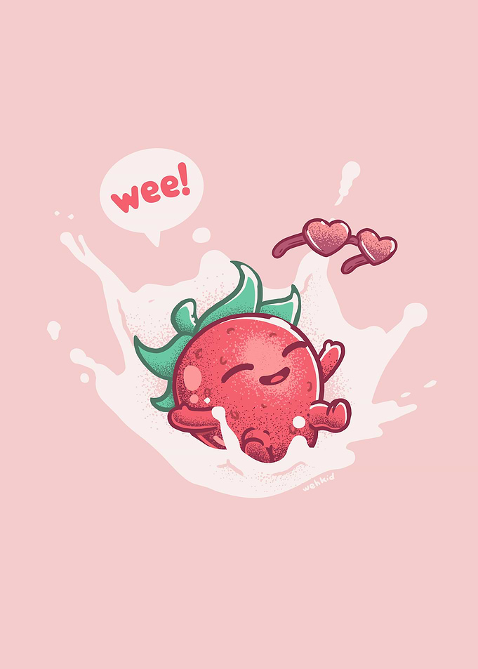 Strawberry Milk Splash