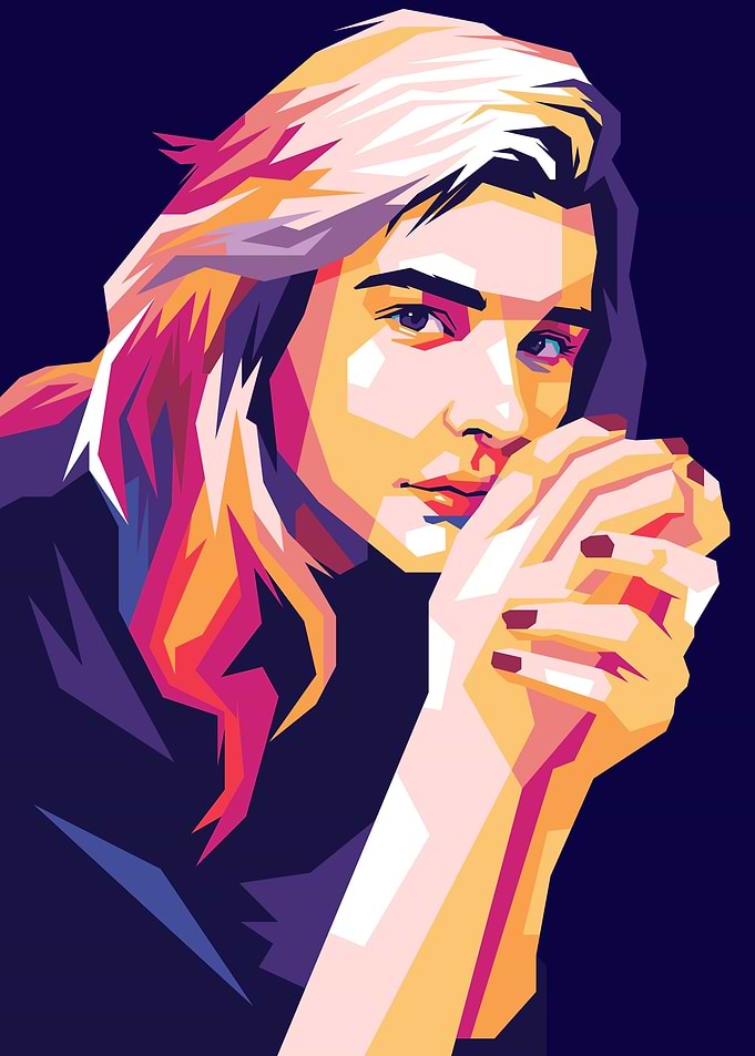 CHLOE GRACE MORETZ POP ART