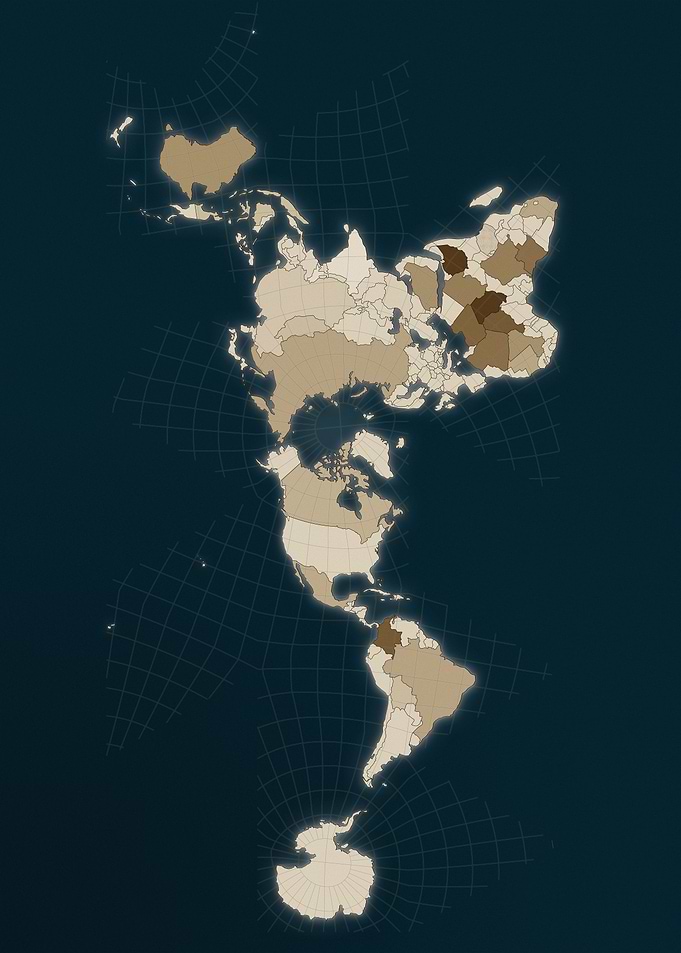 Dymaxion World Map