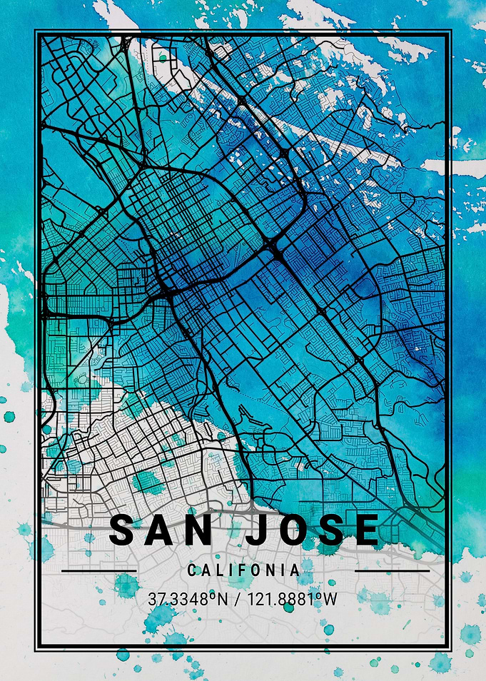 San Jose Antlia Watercolor