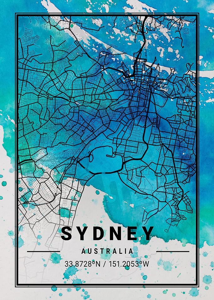 Sydney Antlia Watercolor M