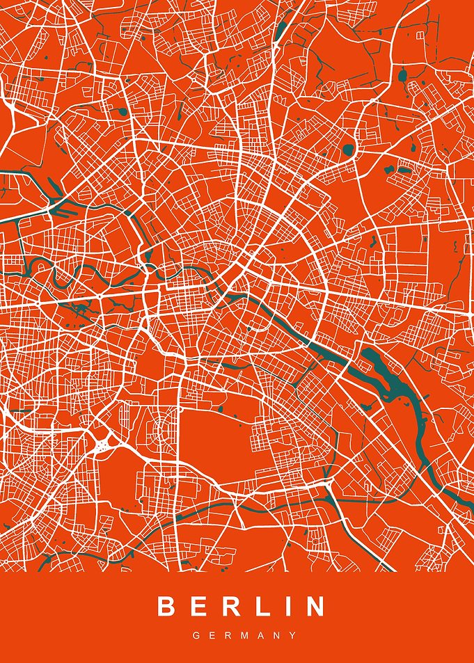 BERLIN City Map Germany