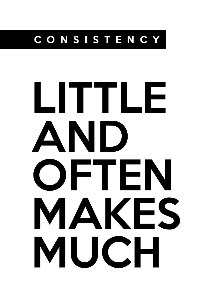 Little and Often