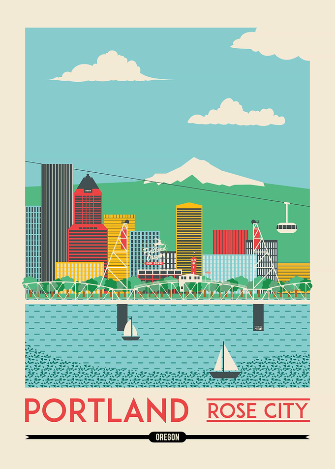 Portland Cityscape