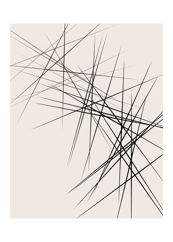 Abstract Art Modern Lines