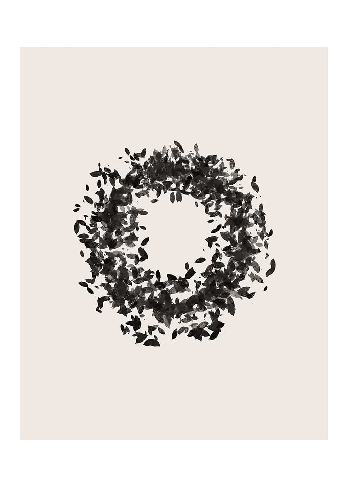 Abstract Circle Art Shape