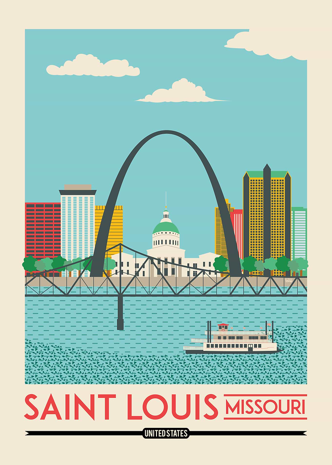 Saint Louis Cityscape