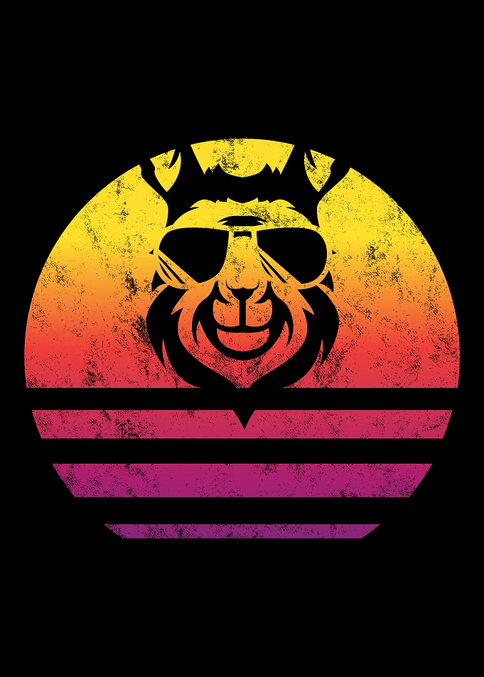 Llama Retro Vintage
