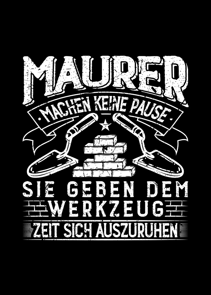 Maurer Machen Keine Pause