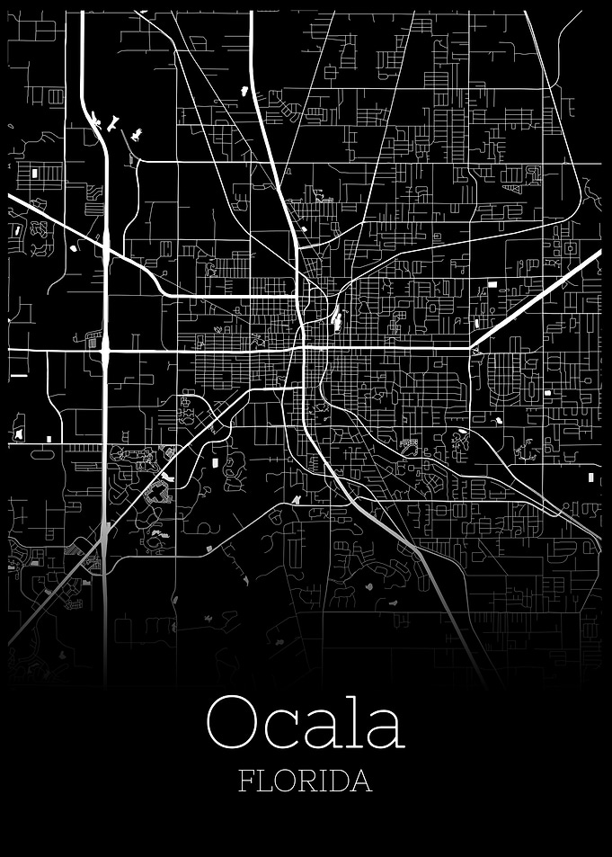 Ocala Florida map
