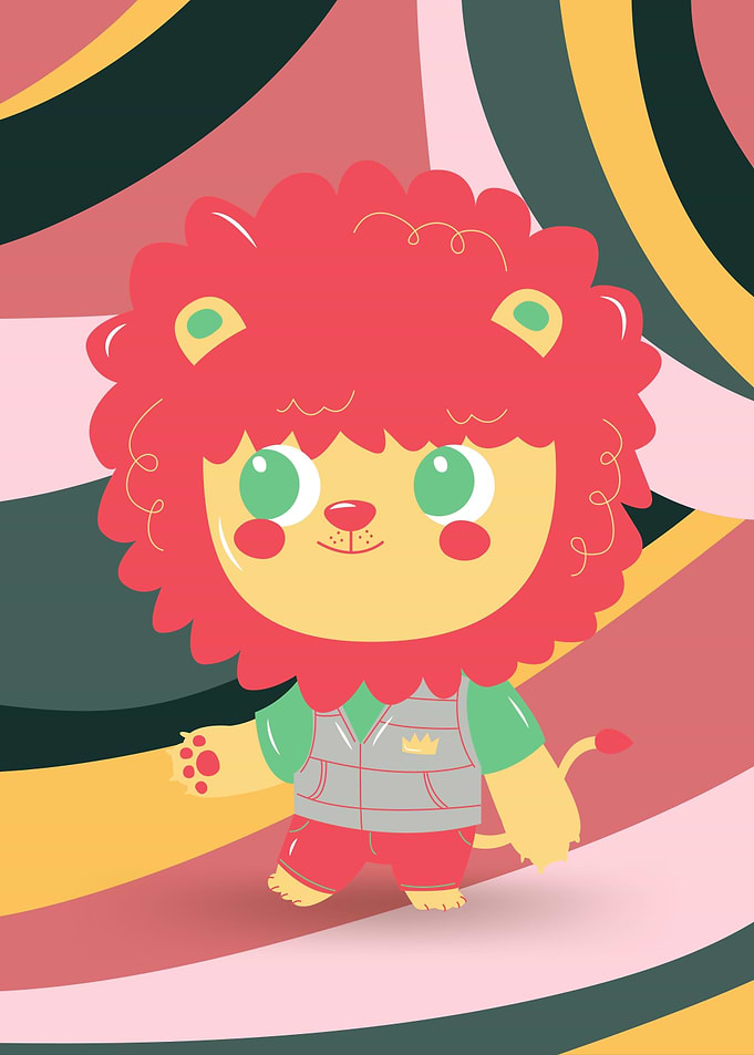 Cute Baby Lion