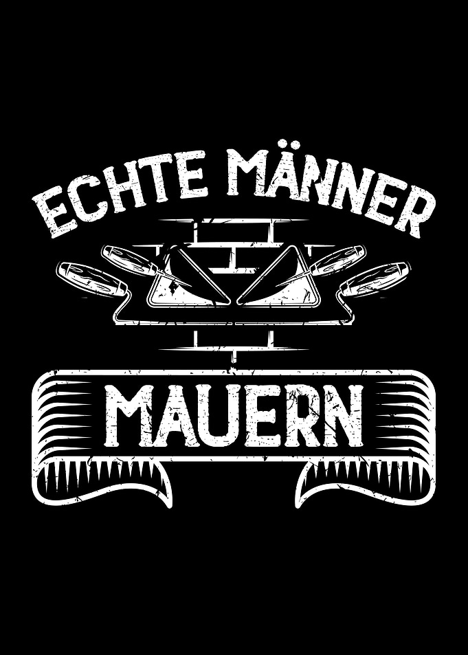 Bauarbeiter Mauern Maurer
