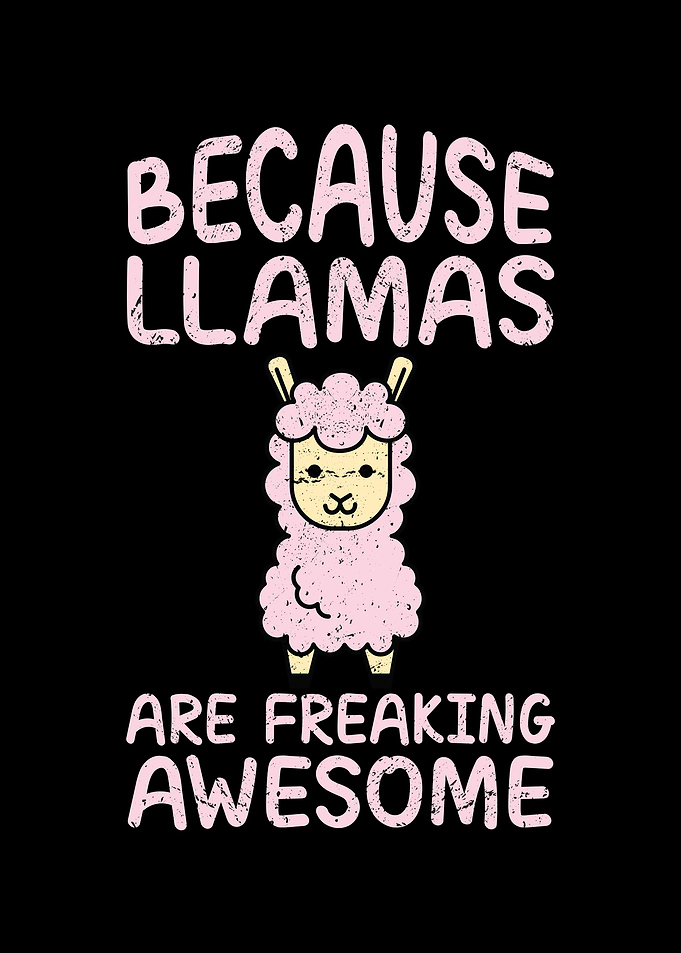 Llamas are freaking