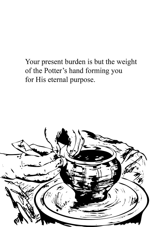 Weight of the Potters Hand