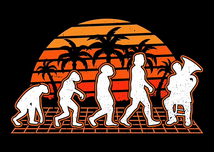 Tuba Evolution Sunset