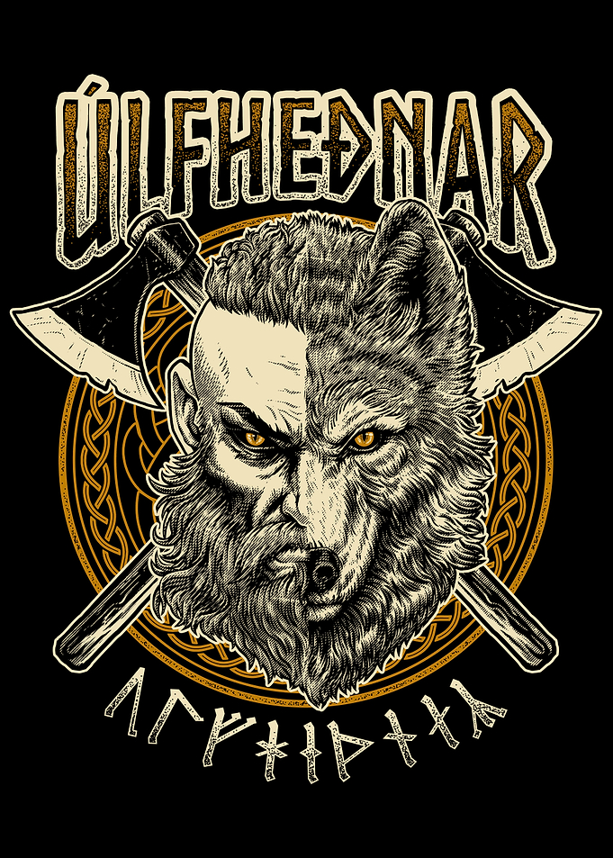 Norse Viking Wolf Warrior