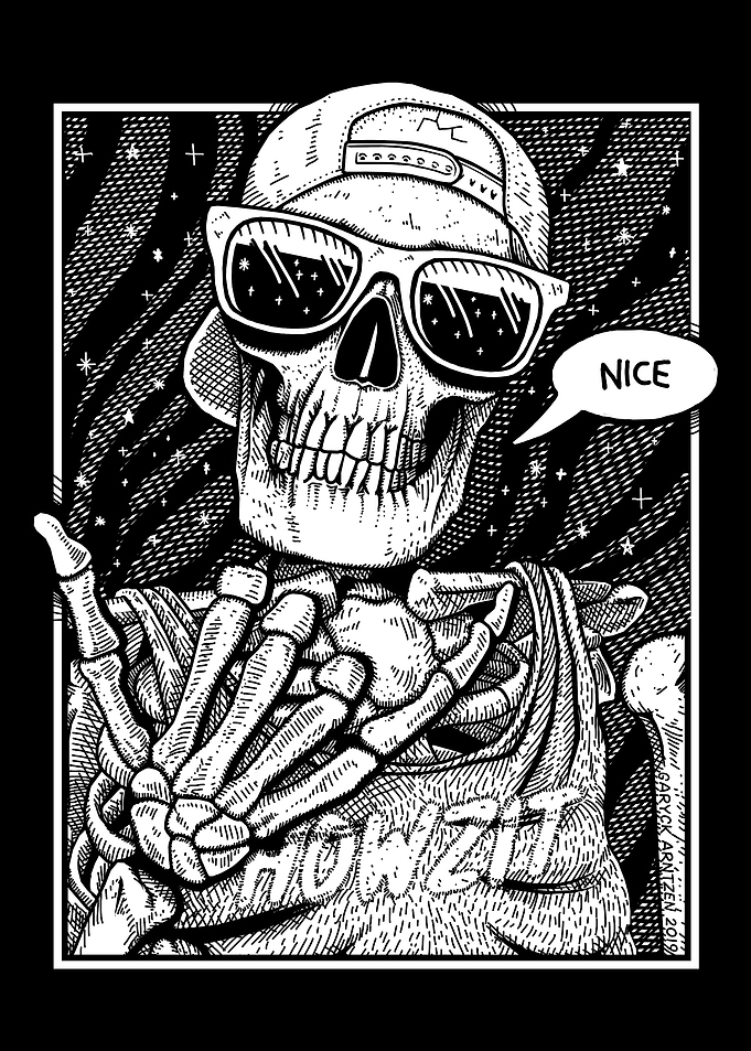 Nice Skeleton Chaka
