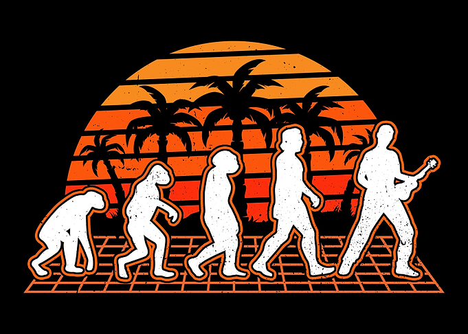 Ukulele Evolution Sunset