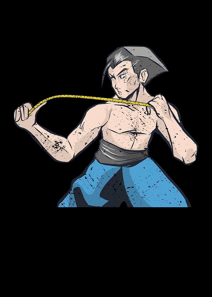 Tape measure samurai