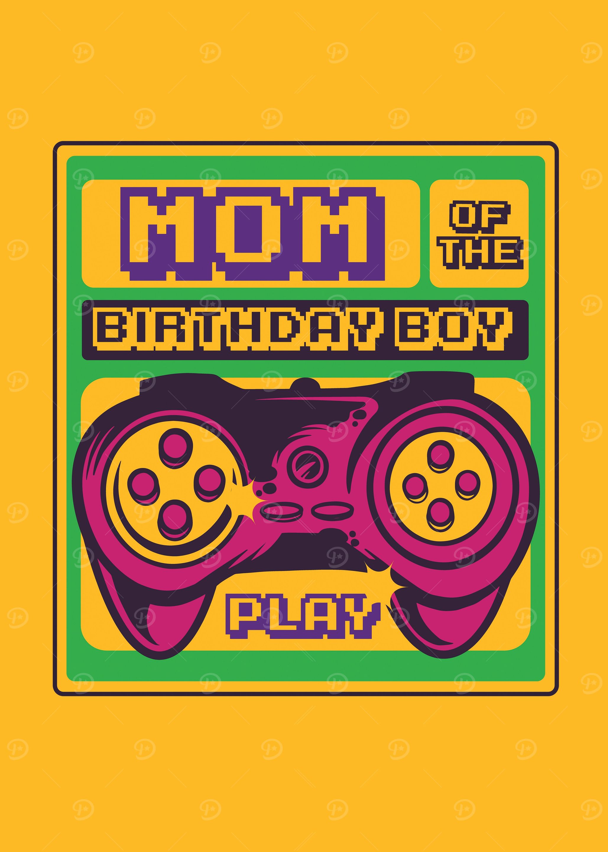 Mom of the birthday boy