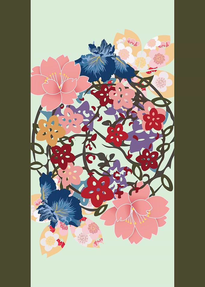 layered wreath