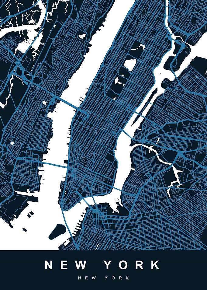 NEW YORK Map USA